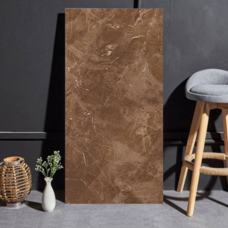 Gạch khổ lớn Ấn Độ men bóng Reycera 600x1200mm BIXBITE CHOCOLATE 