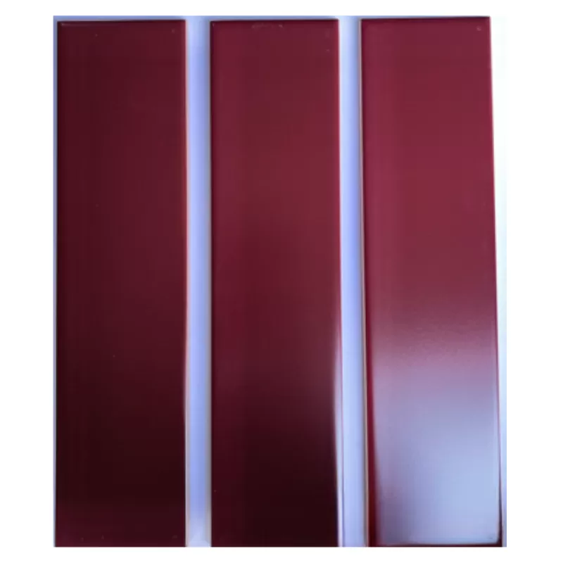 Gạch Thẻ 75x300mm Đỏ Mờ Phẳng 75317M 