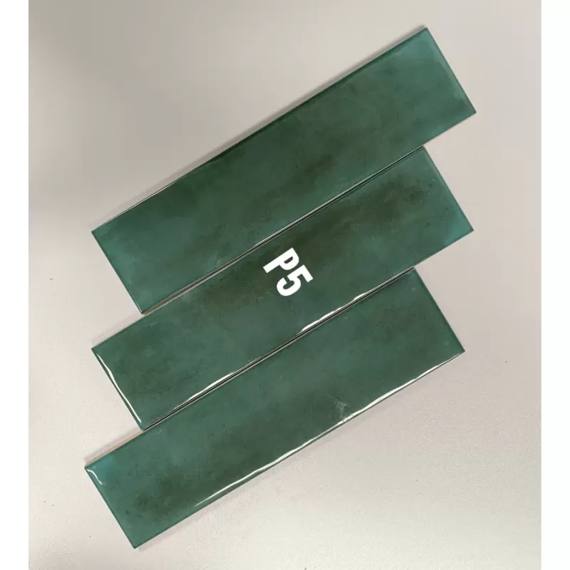 Gạch thẻ xanh lục bóng lượn mặt 75x300mm M7532P5