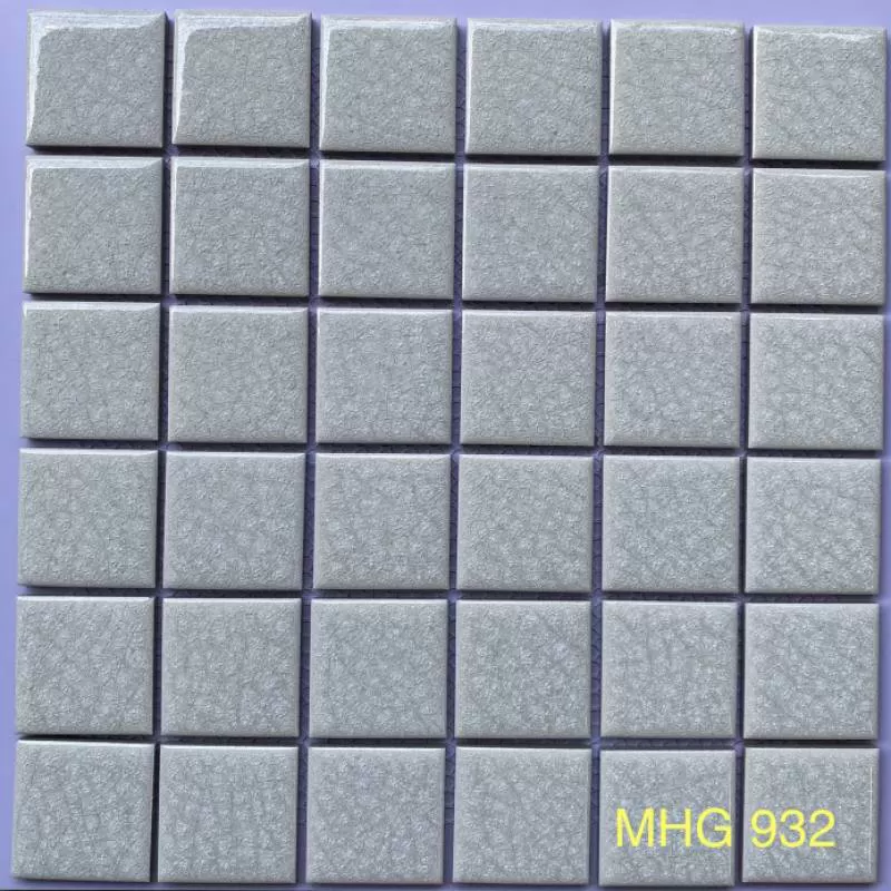 Gạch Mosaic gốm xanh viên 48x48mm mã MHG 932