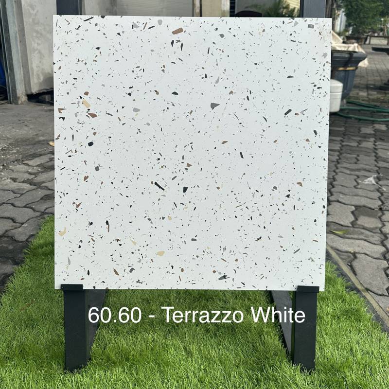 Gạch Terrazzo 600x600mm White