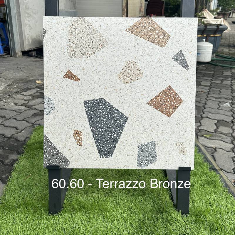 Gạch Terrazzo 600x600mm Bronze