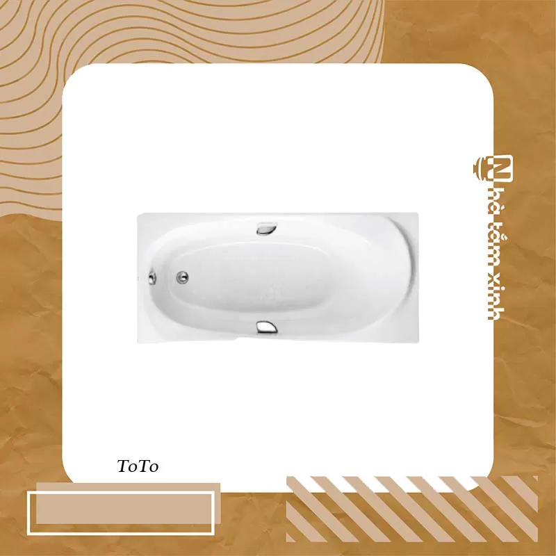 Bồn tắm ngọc trai bao gồm thanh tay vịn - PPY1710HPE#S/ DB501R-2B