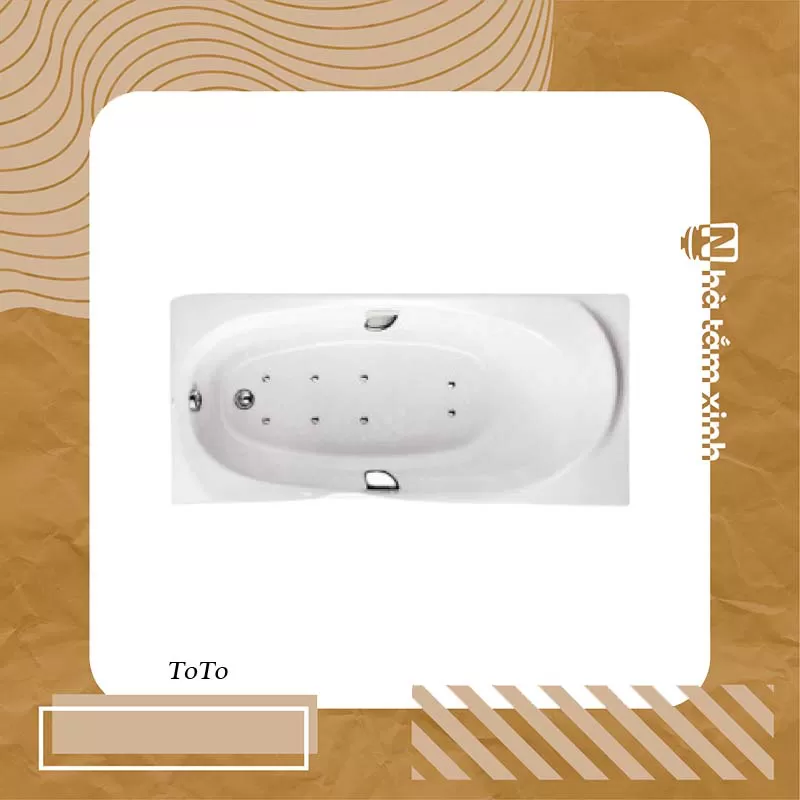 Bồn tắm ngọc trai có tay vịn - PPYB1710LHPE#S / DB501R-2B