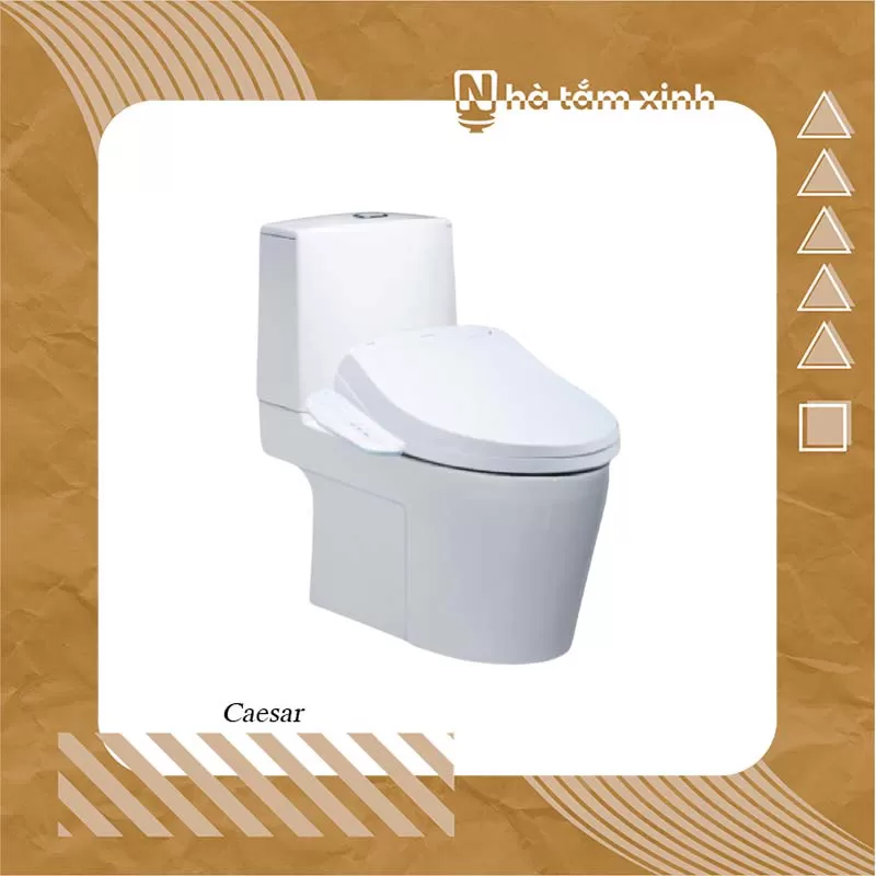 Bàn cầu kết hợp nắp điện tử - CD1345 -TAF400H 