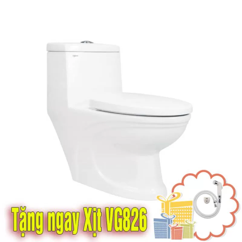 Thiết bị vệ sinh - bồn cầu két liền Viglacera V39M