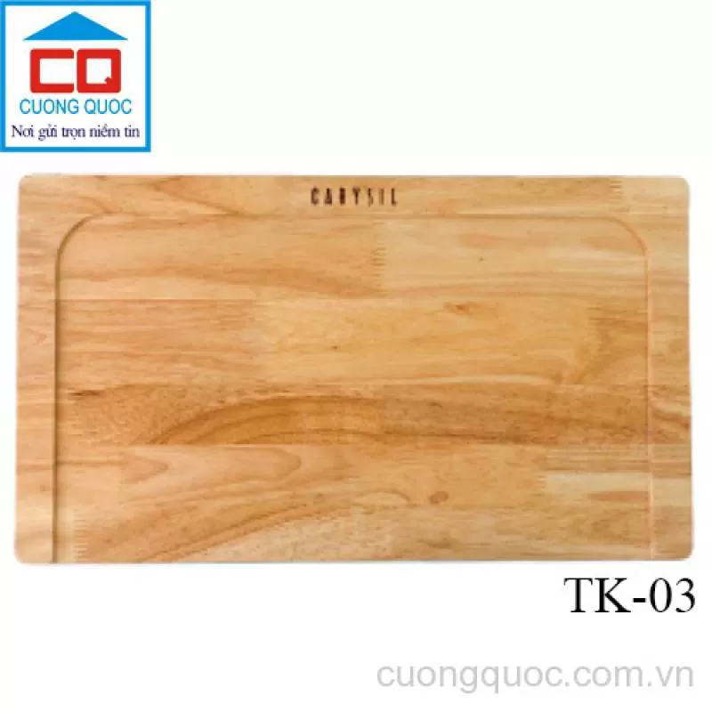 Thớt gỗ Carysil TK 03 30x52,2cm chính hãng