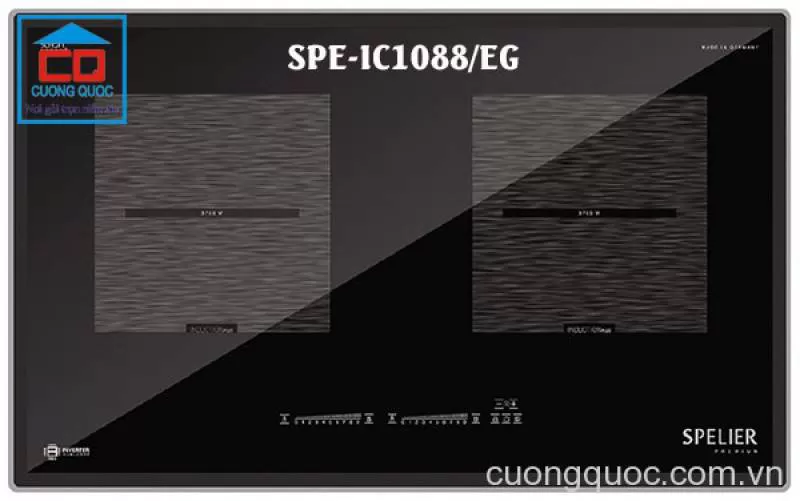 Bếp từ đôi Spelier SPE-IC 1088/EG ( Made in Germany)