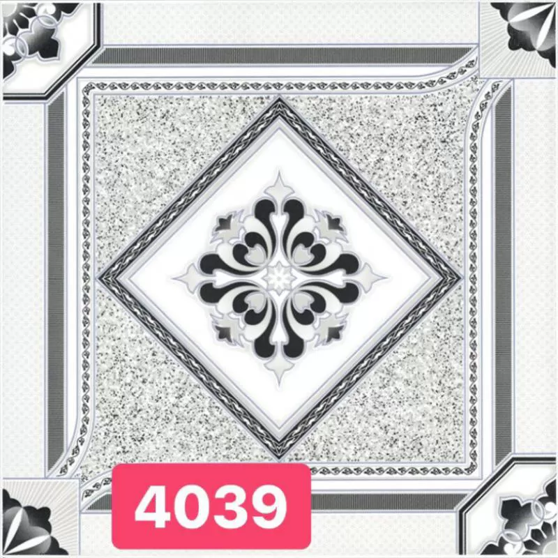 Gạch 40x40 bông xám 4039 