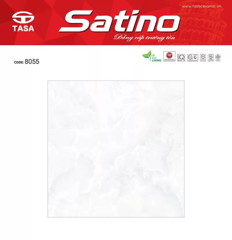 Gạch Tasa 80x80 Satino 8055 