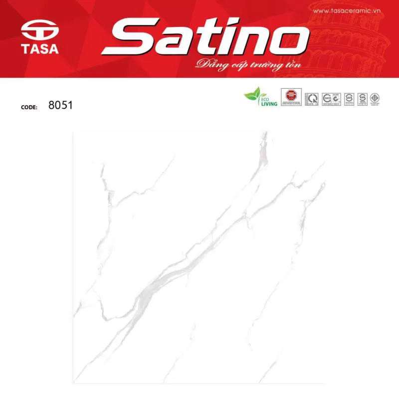 Gạch Tasa 80x80 Satino 8051