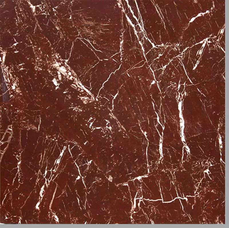 Đá bóng kiếng toàn phần đen vân đá đỏ 60x60 