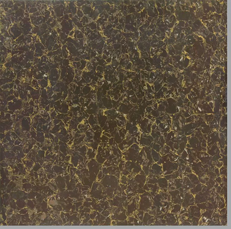 Đá bóng kính 2 da 60x60 vân mạng nhện nâu 