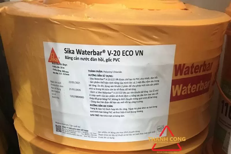 BĂNG CẢN NƯỚC SIKA WATERBAR V20 ECO VN 