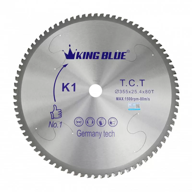 Lưỡi cưa hợp kim King Blue K1-355x80T (New) 