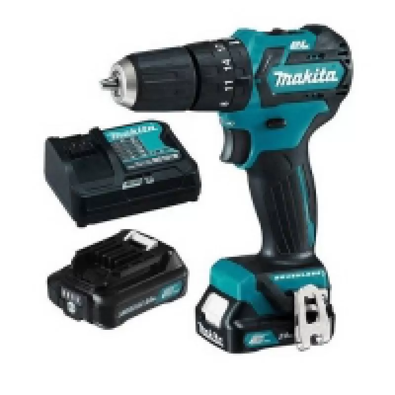 Máy Makita HP332DSAE khoan búa, vặn vít dùng pin 12V Max, hàng chính hãng 