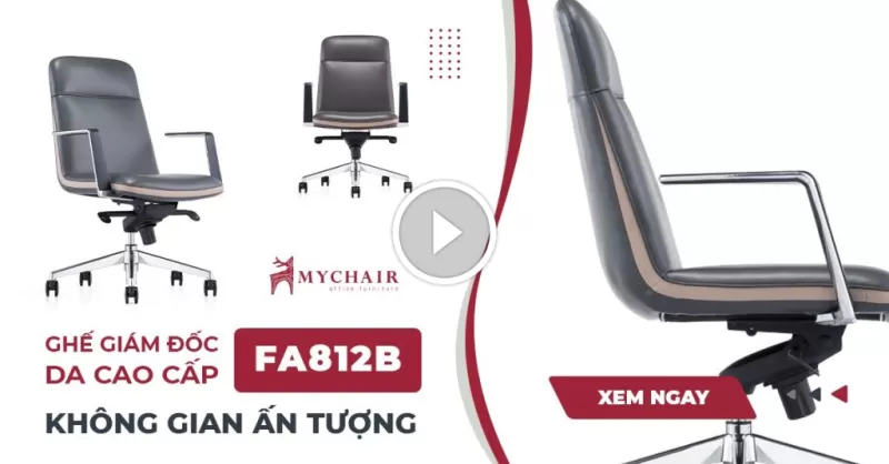 Ghế Giám Đốc Da Cao Cấp Nhập Khẩu MyChair FA812B