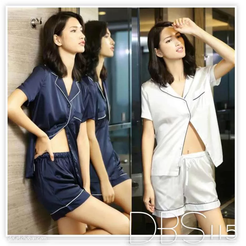 Pijama Short Satin Trẻ Trung Đáng Yêu