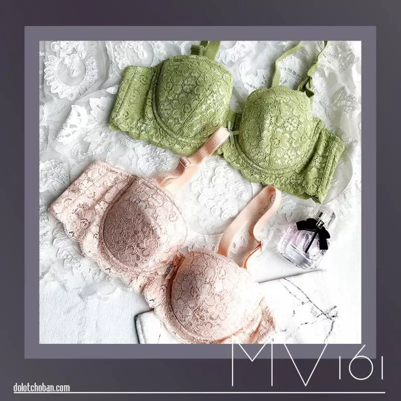 Áo Ngực Victoria Secret Ren Chân Mút Vừa