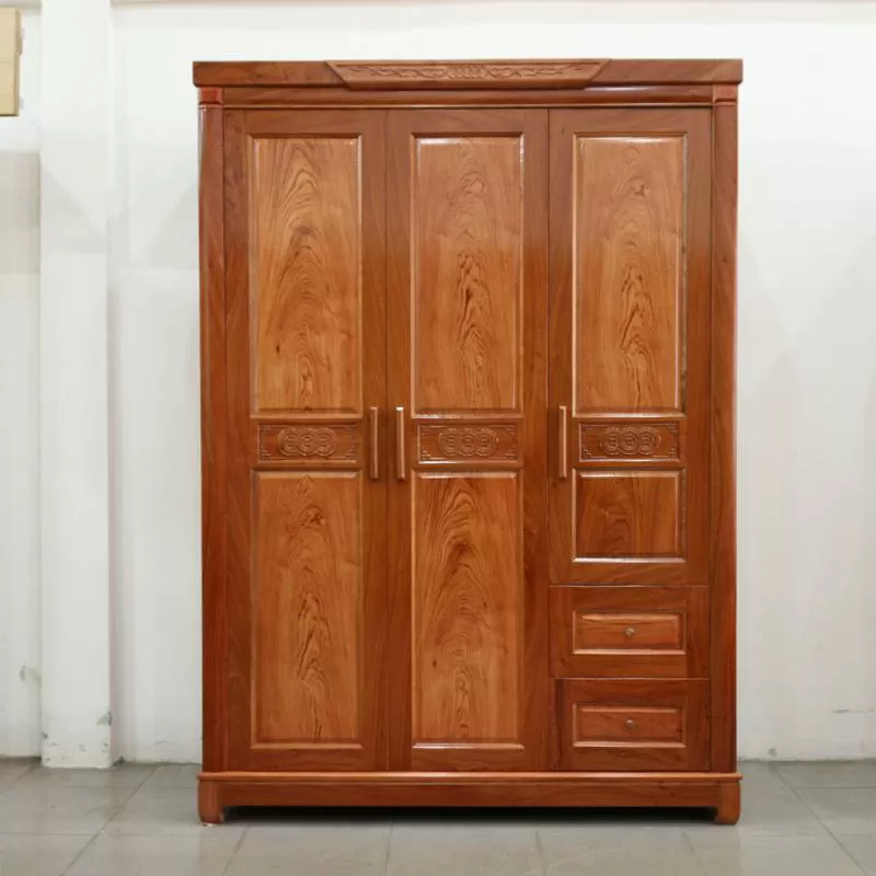 Tủ Quần Áo Gỗ Hương Đá 100% Bán Chạy Nhất TP HCM - Nội Thất ViVa 