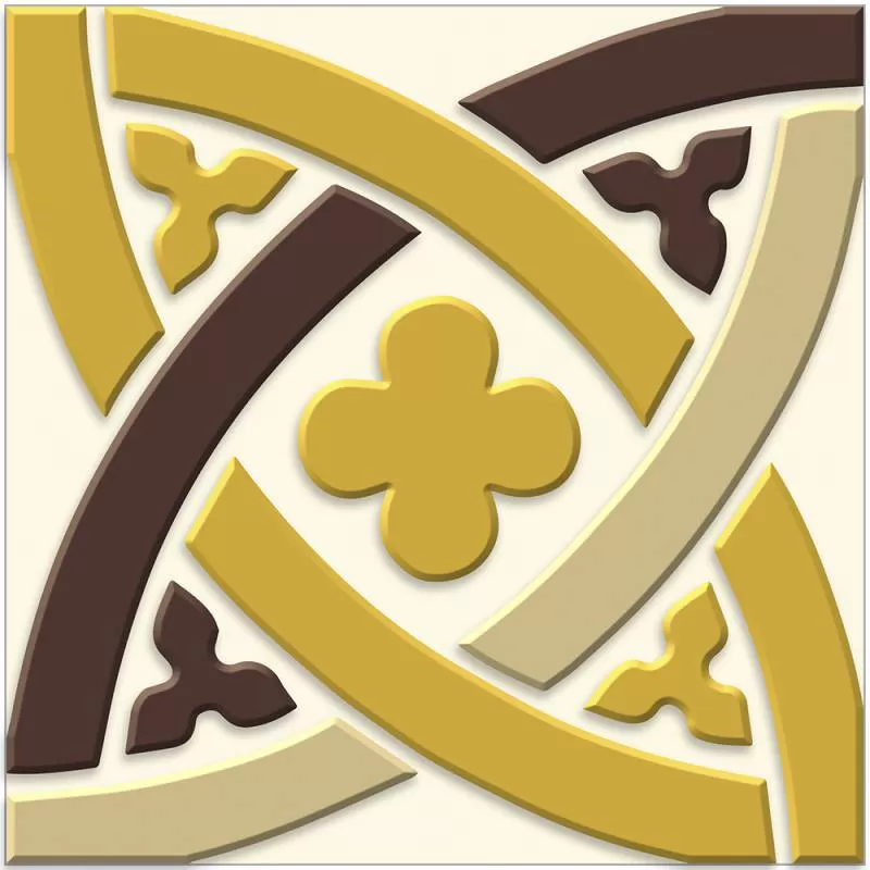 Gạch Bông Men 20x20cm GK0011M01 