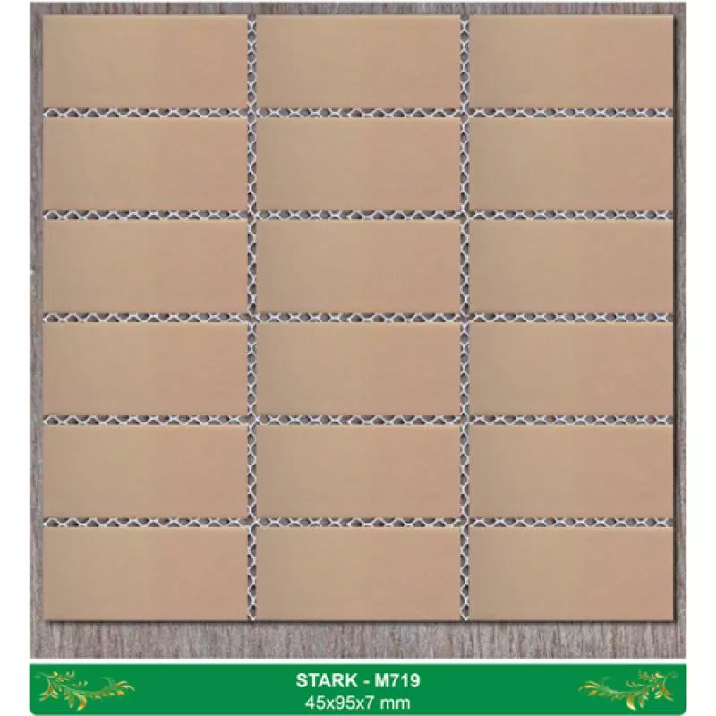 Gạch men trang trí cao cấp mosaic stark 45*95 mã M719