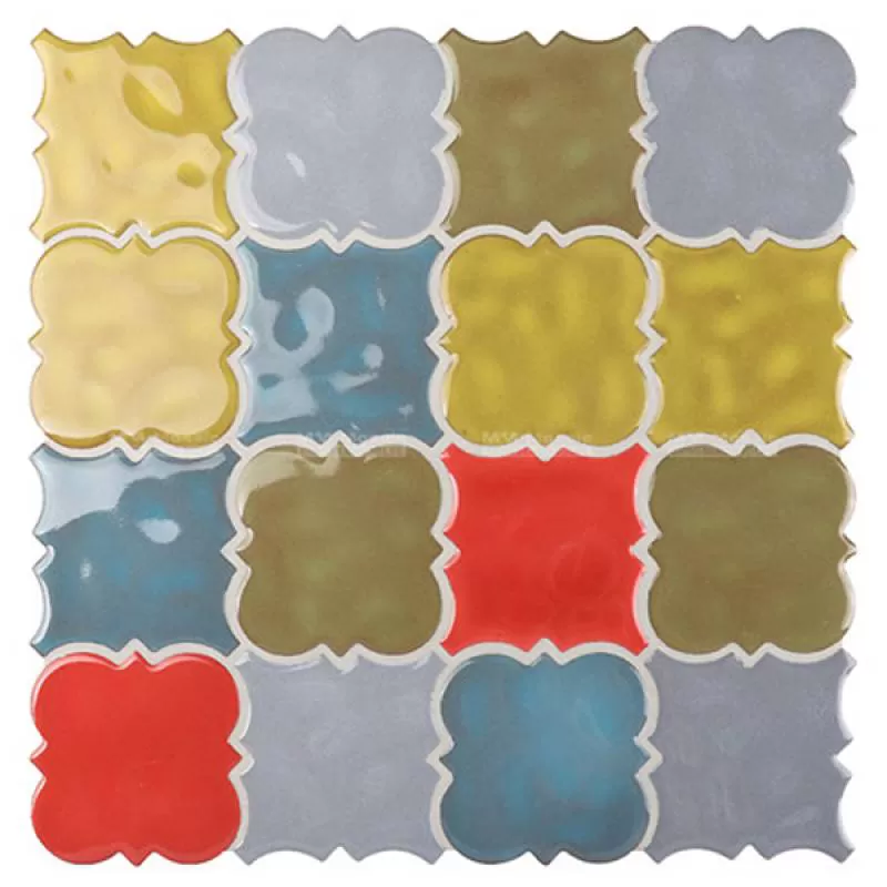 Gạch mosaic hình hoa Arab EZOE2001