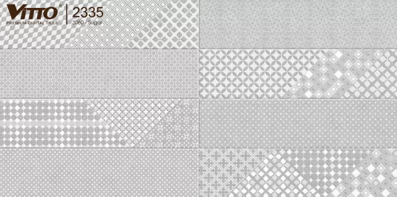 Gạch Ốp Tường Trang Trí Ceramic Vitto 300*600mm 2335 