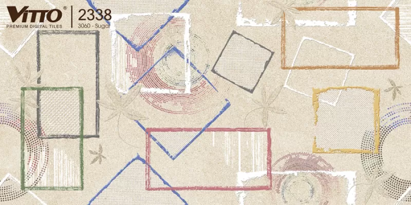 Gạch Ốp Tường Trang Trí Ceramic Vitto 300*600mm 2338 