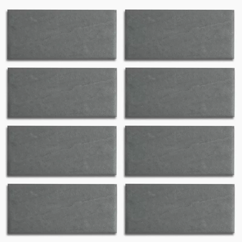 Gạch thẻ ốp tường bề mặt sần lượn 45x95mm 95009