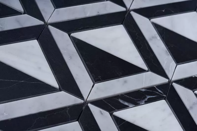 Mosaic Marble Square BW - Công ty TNHH Trung Hùng Hà Nội