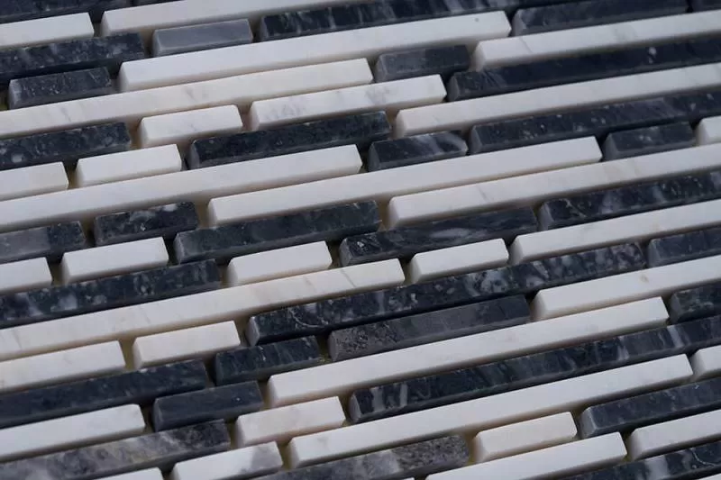 Mosaic BW Marble Rectangle T - Công ty TNHH Trung Hùng Hà Nội