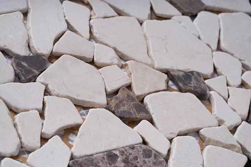 Mosaic Natural Shape Beige - Công ty TNHH Trung Hùng Hà Nội