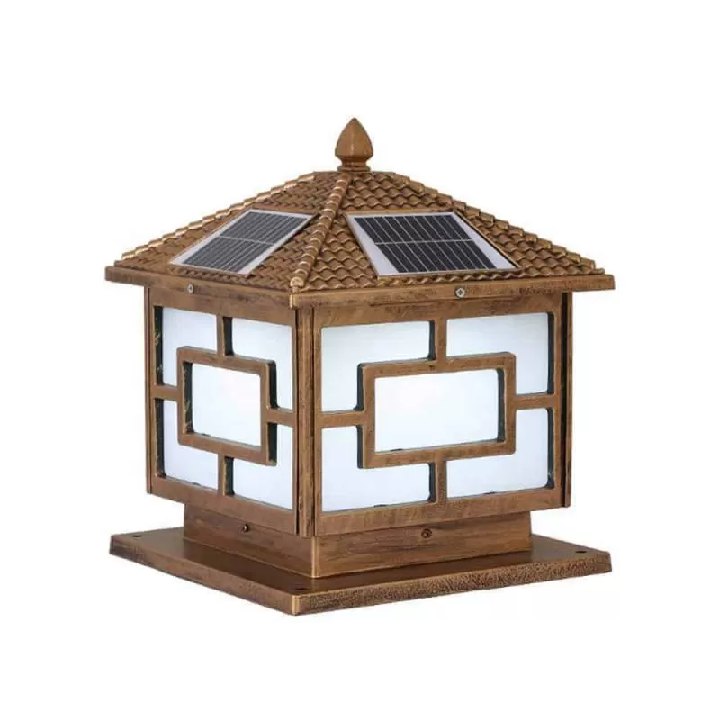 Đèn trụ cổng năng lượng mặt trời TC-250 - NGỌC PHÁT SOLAR