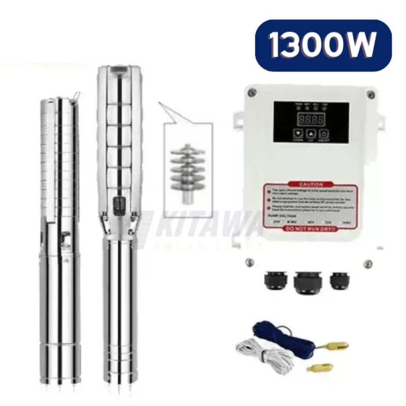 Máy Bơm Cánh Quạt Năng Lượng Mặt Trời 1300W KT-SP-SC28/26-D72/1300 (Chưa bao gồm tấm Pin) 