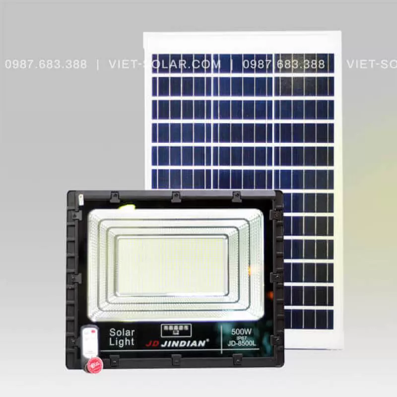 Đèn năng lượng mặt trời 500w JD-8500L
