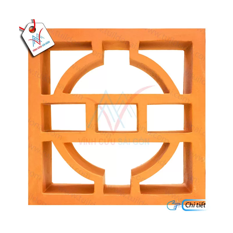 Bông gió đồng tiền 20x20 cm