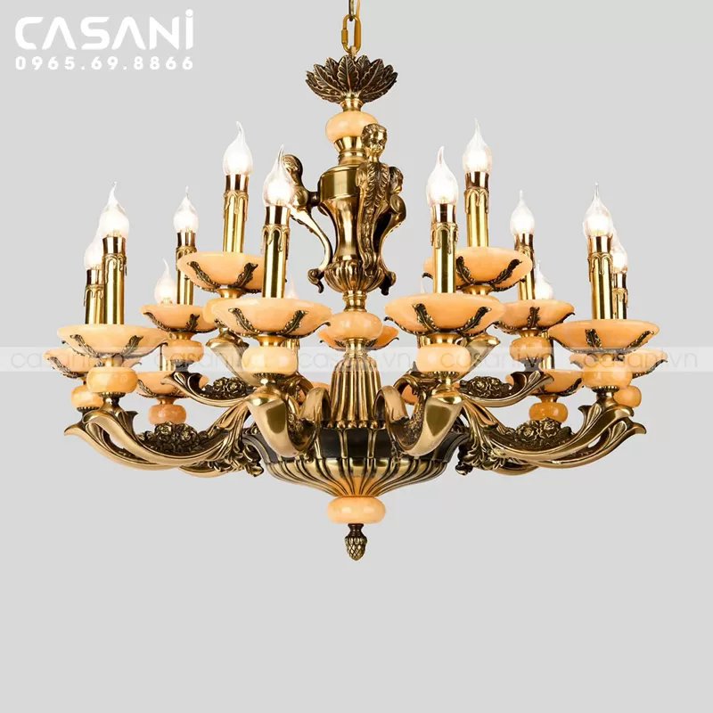 Đèn Chùm Đồng CCD-1664-15 