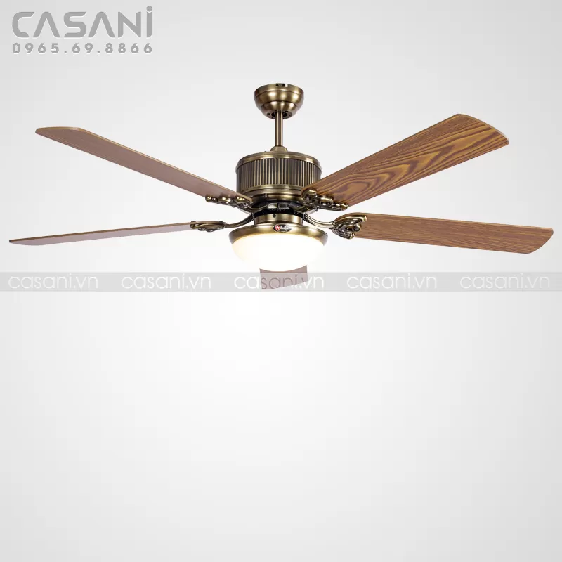 Quạt trần đèn trang trí thương hiệu Nhật Bản CQK-181