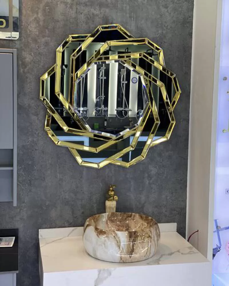 Gương trang trí phòng khách Spider