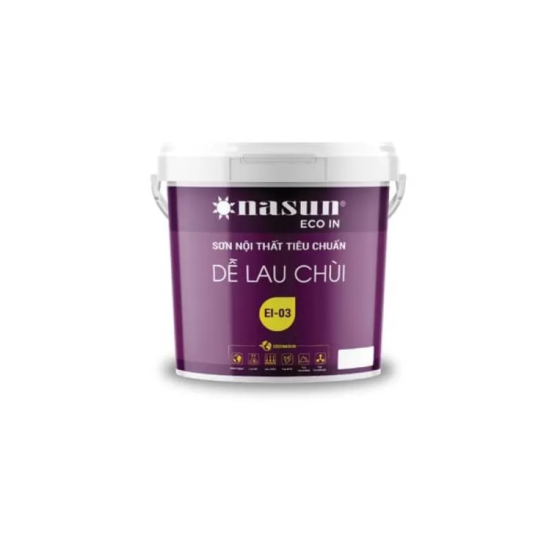 Sơn Dễ Lau Chùi Nasun EI-03