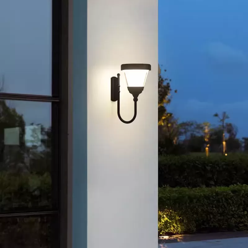 Đèn tường kiểu Châu Âu bằng hợp kim chống thấm nước BD2106 