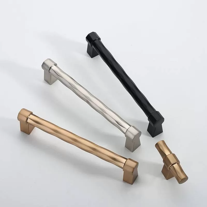 Tay nắm tủ hợp kim kẽm uốn lượn mềm mại 3D SH3948 