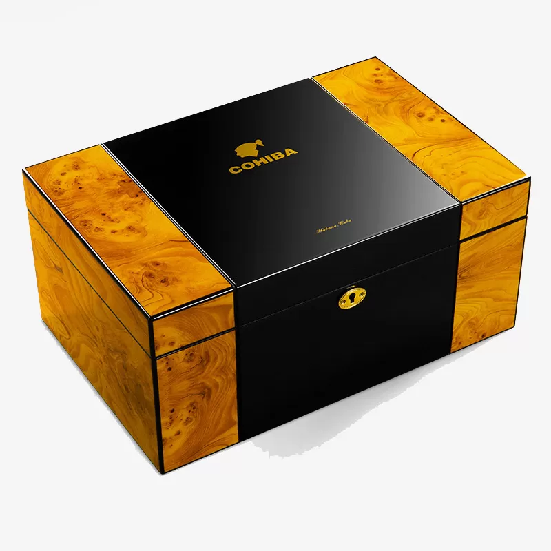 Hộp giữ ẩm cigar hai lớp gỗ tuyết tùng Tây Ban Nha CGL5694 