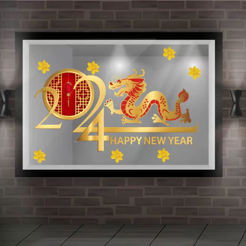 ĐỊA CHỈ BÁN DECAL TRANG TRÍ TẾT HÀ TĨNH