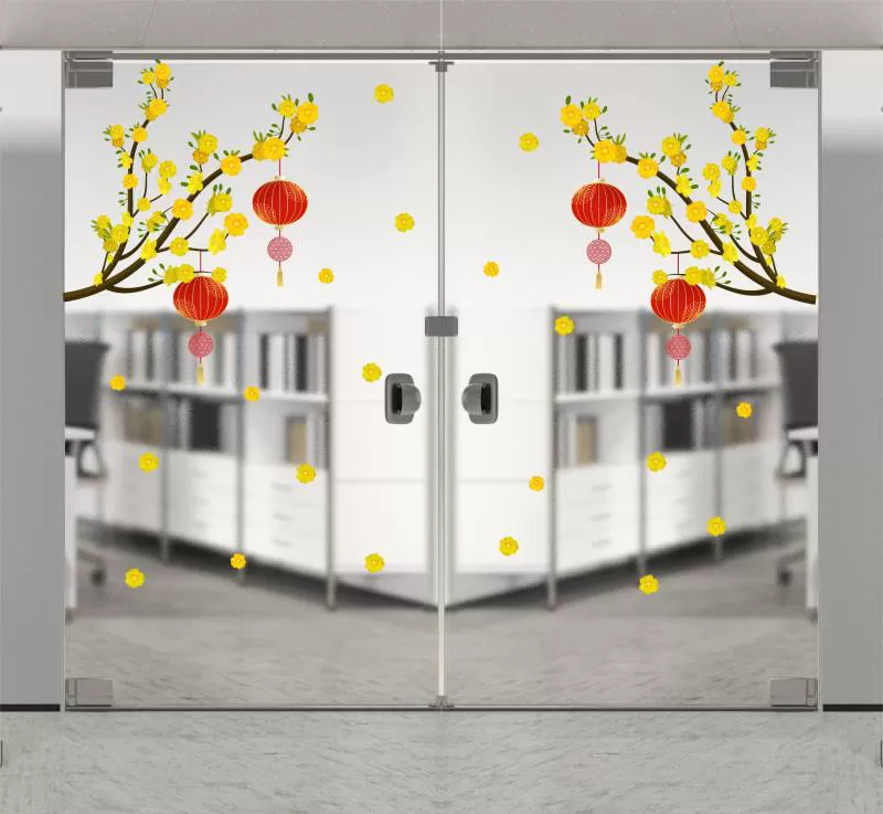 ĐỊA CHỈ BÁN DECAL TRANG TRÍ TẾT HÀ GIANG