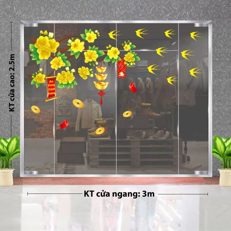 SHOP BÁN DECAL TRANG TRÍ TẾT TP CẦN THƠ