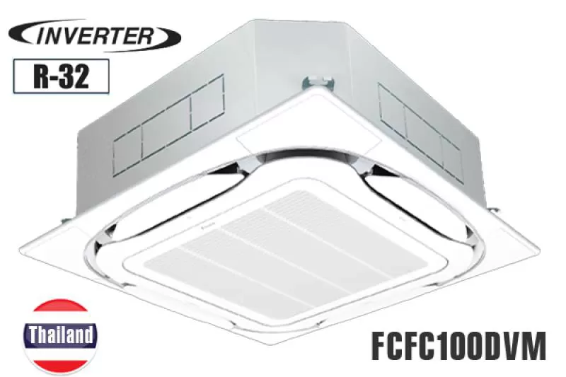 Daikin FCFC100DVM, Điều hòa âm trần Daikin 34000BTU inverter 1 chiều 