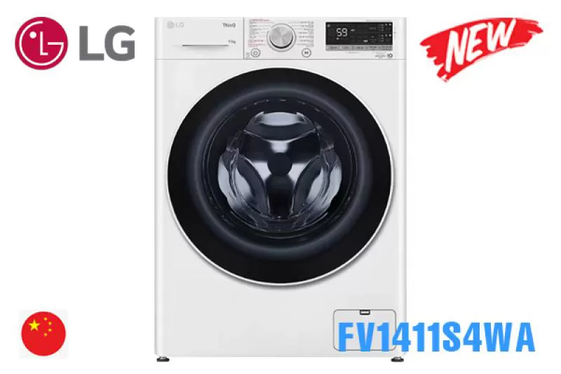 Máy giặt LG 11kg FV1411S4WA cửa ngang [Ra mắt 2023] 
