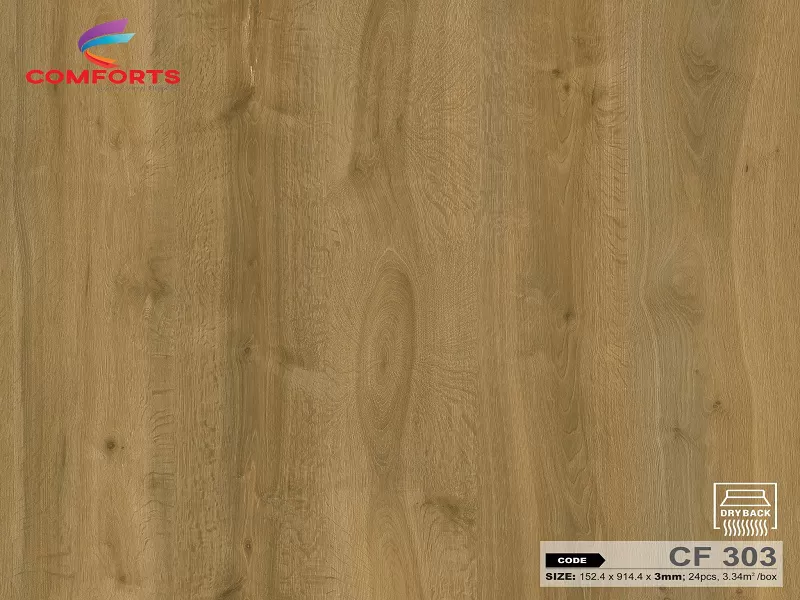 Sàn nhựa Cần Thơ Vinyl Comforts CF 303